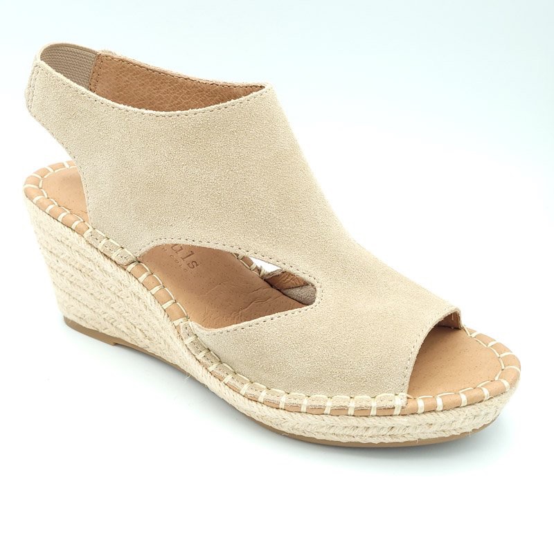 Women’s Gentle Souls Cost Suede Espadrille Wedge By Kenneth Cole Size 9.5